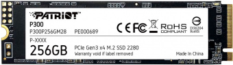 Накопитель SSD Patriot PCI-E x4 256Gb P300P256GM28 P300 M.2 2280 - купить недорого с доставкой в интернет-магазине