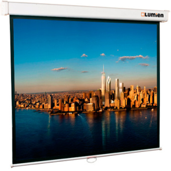 Экран Lumien 180x180см Master Picture LMP-100103 1:1 настенно-потолочный рулонный - купить недорого с доставкой в интернет-магазине