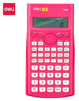 Калькулятор научный Deli E1710A/RED красный 10+2-разр. - купить недорого с доставкой в интернет-магазине
