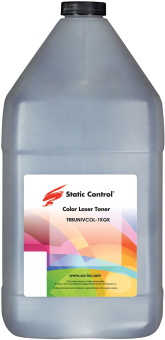 Тонер Static Control TRBUNIVCOL-1KGK черный флакон 1000гр. для принтера Brother HL 3040/3070 - купить недорого с доставкой в интернет-магазине