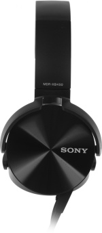Гарнитура накладные Sony MDR-XB450 1.2м черный проводные оголовье (MDR-XB450AP) - купить недорого с доставкой в интернет-магазине