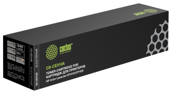 Картридж лазерный Cactus CS-CE310A CE310A черный (1200стр.) для HP CLJ CP1012/CP1025 - купить недорого с доставкой в интернет-магазине