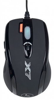 Мышь A4Tech X-718BK черный оптическая (3000dpi) USB (6but) - купить недорого с доставкой в интернет-магазине