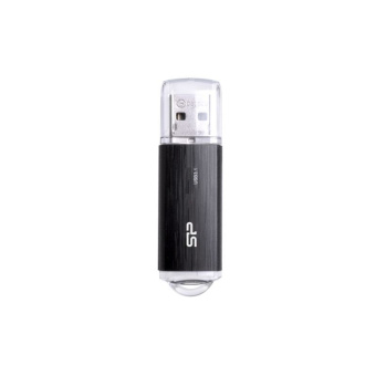Флеш Диск Silicon Power 64Gb Blaze B02 SP064GBUF3B02V1K USB3.1 черный - купить недорого с доставкой в интернет-магазине