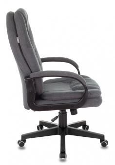 Кресло руководителя Бюрократ CH-868N Fabric серый Alfa 44 крестов. пластик - купить недорого с доставкой в интернет-магазине