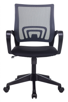 Кресло Бюрократ CH-695N темно-серый TW-04 сиденье черный TW-11 сетка/ткань крестов. пластик - купить недорого с доставкой в интернет-магазине