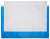 Папка на молнии ZIP Silwerhof Alphabet 255194 A4 пластик синий цвет молнии белый - купить недорого с доставкой в интернет-магазине
