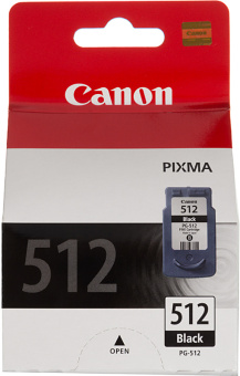 Картридж струйный Canon PG-512 2969B007/001 черный для Canon MP240/MP260/MP480 - купить недорого с доставкой в интернет-магазине