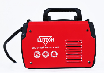 Сварочный аппарат Elitech АИС 200ДК (E1703.014.00) инвертор ММА DC 6.2кВт (кейс в комплекте) - купить недорого с доставкой в интернет-магазине