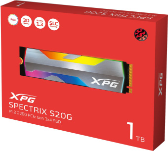 Накопитель SSD A-Data PCI-E 3.0 x4 1Tb ASPECTRIXS20G-1T-C Spectrix S20G M.2 2280 - купить недорого с доставкой в интернет-магазине
