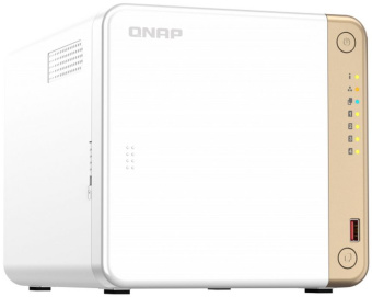 Сетевое хранилище NAS Qnap Original TS-462-4G 4-bay настольный Celeron N4505 - купить недорого с доставкой в интернет-магазине