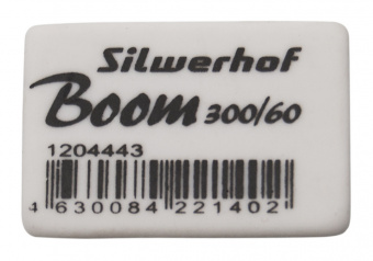Ластик Silwerhof Boom 300/60 181147 31х21х8мм каучук термопластичный белый - купить недорого с доставкой в интернет-магазине