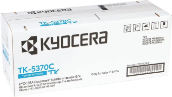 Картридж лазерный Kyocera TK-5370C 1T02YJCNL0 голубой (5000стр.) для Kyocera PA3500cx/MA3500cix/MA3500cifx - купить недорого с доставкой в интернет-магазине