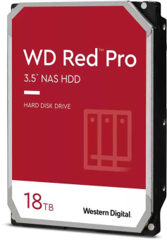 Жесткий диск WD SATA-III 18TB WD181KFGX NAS Red Pro (7200rpm) 512Mb 3.5" - купить недорого с доставкой в интернет-магазине