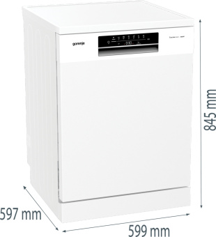 Посудомоечная машина Gorenje GS642E90W белый (полноразмерная) - купить недорого с доставкой в интернет-магазине