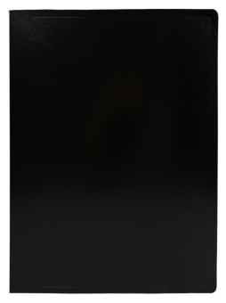 Папка на 2-х кольцах Buro -ECB0420/2RBLACK A4 пластик 0.5мм черный - купить недорого с доставкой в интернет-магазине