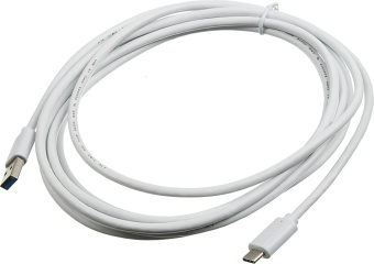 Кабель Buro BHP USB-TPC-3W USB (m)-USB Type-C (m) 3м белый - купить недорого с доставкой в интернет-магазине