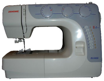 Швейная машина Janome EL545S белый - купить недорого с доставкой в интернет-магазине