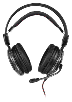 Наушники с микрофоном Оклик HS-L500G TOXIC черный 2.2м мониторные оголовье (472656) - купить недорого с доставкой в интернет-магазине