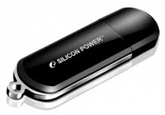 Флеш Диск Silicon Power 16Gb LuxMini 322 SP016GBUF2322V1K USB2.0 черный - купить недорого с доставкой в интернет-магазине