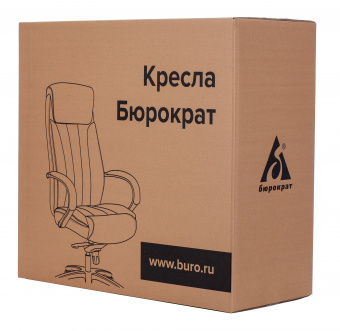 Кресло руководителя Бюрократ T-9922SL черный кожа крестов. металл хром - купить недорого с доставкой в интернет-магазине