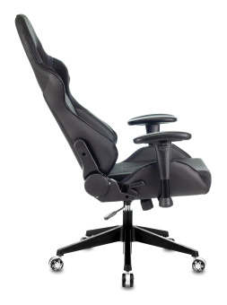 Кресло игровое Zombie VIKING 4 AERO Edition черный ткань/эко.кожа с подголов. крестов. пластик - купить недорого с доставкой в интернет-магазине