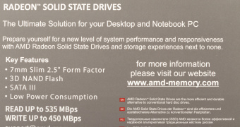 Накопитель SSD AMD SATA III 256Gb R5SL256G Radeon R5 2.5" - купить недорого с доставкой в интернет-магазине