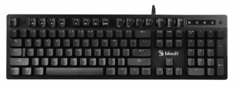 Клавиатура A4Tech Bloody B500N серый USB for gamer LED - купить недорого с доставкой в интернет-магазине