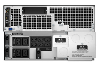 Источник бесперебойного питания APC Smart-UPS SRT SRT10KRMXLI 10000Вт 10000ВА черный - купить недорого с доставкой в интернет-магазине