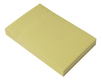 Блок самоклеящийся бумажный Silwerhof 682155-05 51x76мм 100лист. 75г/м2 пастель желтый - купить недорого с доставкой в интернет-магазине