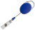 Рулетка для бейджа Silwerhof 70см защелкивающийся синий - купить недорого с доставкой в интернет-магазине
