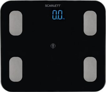 Весы напольные электронные Scarlett SC-BS33ED46 макс.150кг черный - купить недорого с доставкой в интернет-магазине