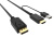 Кабель аудио-видео Buro HDMI (m)/DisplayPort (m) 2м. Позолоченные контакты черный (HDMI-DP-2M) - купить недорого с доставкой в интернет-магазине