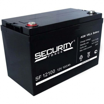 Аккумулятор Security Force SF 12100 - купить недорого с доставкой в интернет-магазине