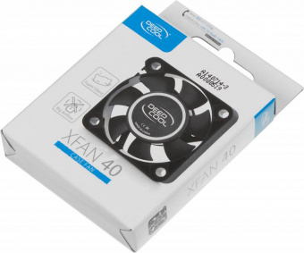 Вентилятор Deepcool XFAN 40 40x40x10mm 3-pin 4-pin (Molex)24dB Ret - купить недорого с доставкой в интернет-магазине