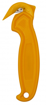 Нож канцелярский для упаковочных материалов Buro желтый - купить недорого с доставкой в интернет-магазине