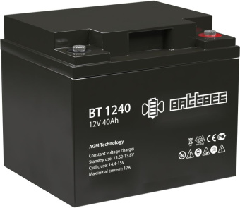 Аккумулятор BT 12-40 BattBee - купить недорого с доставкой в интернет-магазине