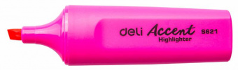 Текстовыделитель Deli Accent ES621PINK Delight скошенный пиш. наконечник 1-5мм розовый - купить недорого с доставкой в интернет-магазине