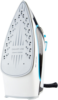 Утюг Galaxy Line GL 6107 2800Вт белый/серый - купить недорого с доставкой в интернет-магазине