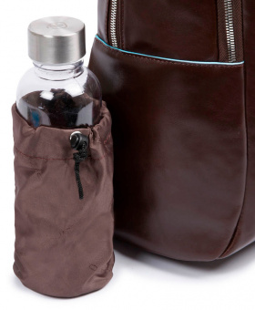 Рюкзак унисекс Piquadro Blue Square CA4762B2/MO коричневый кожа - купить недорого с доставкой в интернет-магазине