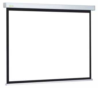 Экран Cactus 127x127см Wallscreen CS-PSW-127X127 1:1 настенно-потолочный рулонный белый - купить недорого с доставкой в интернет-магазине