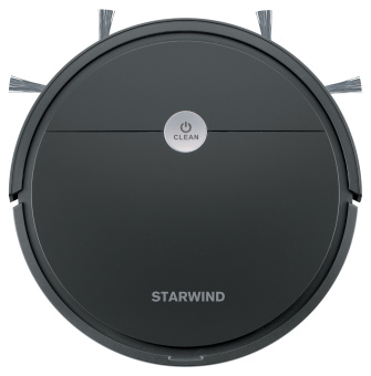 Пылесос-робот Starwind SRV5550 15Вт черный/черный - купить недорого с доставкой в интернет-магазине