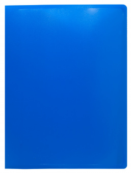 Папка с 20 прозр.вклад. Buro -ECB20BLUE A4 пластик 0.5мм синий - купить недорого с доставкой в интернет-магазине