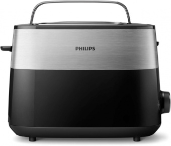 Тостер Philips HD2516 830Вт черный/стальной - купить недорого с доставкой в интернет-магазине