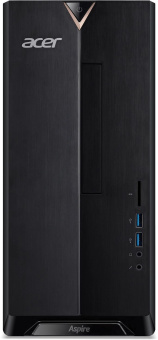 ПК Acer Aspire TC-391 MT Ryzen 3 4300G (3.8) 8Gb SSD512Gb GTX1650 4Gb CR noOS GbitEth 250W черный - купить недорого с доставкой в интернет-магазине
