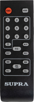 Минисистема Supra SMB-2150 черный 1200Вт FM USB BT SD (в комплекте: активн.+пассив.колонки) - купить недорого с доставкой в интернет-магазине