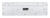 Клавиатура Оклик 420MRL белый USB slim Multimedia LED - купить недорого с доставкой в интернет-магазине