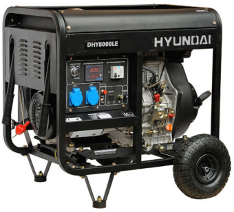 Генератор Hyundai DHY 8000LE 6.5кВт - купить недорого с доставкой в интернет-магазине