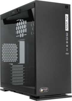 Корпус Inwin CF06 (303C) черный без БП ATX 7x120mm 2xUSB3.0 audio - купить недорого с доставкой в интернет-магазине