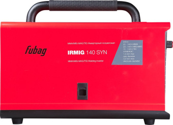 Сварочный полуавтомат Fubag IRMIG 140 SYN + FB 150 инвертор ММА/TIG MIG/MAG 6.1кВт - купить недорого с доставкой в интернет-магазине